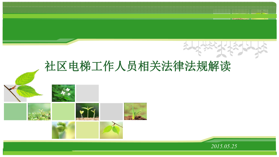 电梯人员法律法规_第1页